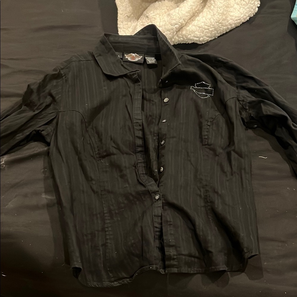 Harley Davidson Flannel Bundle 🖤🧡